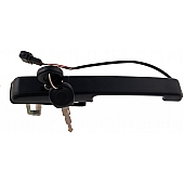 Help! By Dorman Exterior Door Handle - Plastic Black Single - 94497