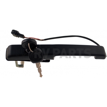 Help! By Dorman Exterior Door Handle - Plastic Black Single - 94497