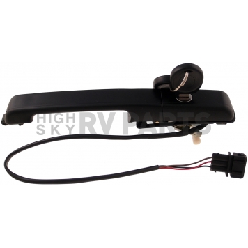 Help! By Dorman Exterior Door Handle - Plastic Black Single - 94497-1