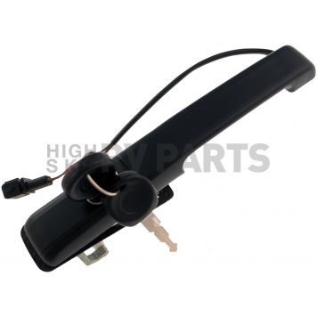 Help! By Dorman Exterior Door Handle - Plastic Black Single - 94497-2