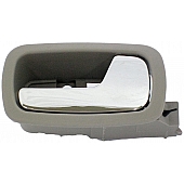 Help! By Dorman Interior Door Handle - Lever Plastic Gray Housing With Silver Lever Single - 81857