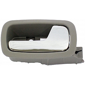 Help! By Dorman Interior Door Handle - Lever Plastic Gray Housing With Silver Lever Single - 81857