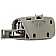 Help! By Dorman Interior Door Handle - Lever Plastic Gray Housing With Silver Lever Single - 81857