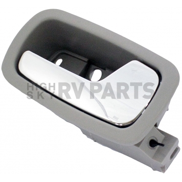 Help! By Dorman Interior Door Handle - Lever Plastic Gray Housing With Silver Lever Single - 81857-2