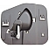 Help! By Dorman Interior Door Handle - Lever Plastic Gray Housing With Silver Lever Single - 81858