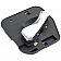 Help! By Dorman Interior Door Handle - Lever Plastic Gray Housing With Silver Lever Single - 81858