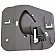Help! By Dorman Interior Door Handle - Lever Plastic Gray Housing With Silver Lever Single - 81859