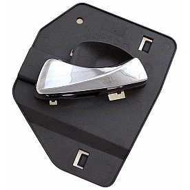 Help! By Dorman Interior Door Handle - Lever Plastic Gray Housing With Silver Lever Single - 81860