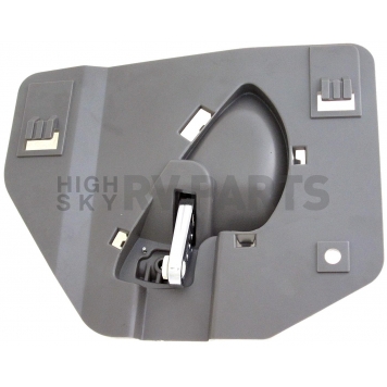 Help! By Dorman Interior Door Handle - Lever Plastic Gray Housing With Silver Lever Single - 81860-1