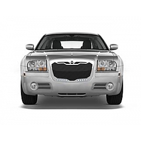 DJ Grilles Grille Insert - Black Matte Stainless Steel - DJ91301