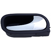 Help! By Dorman Interior Door Handle - Plastic Cocoa Housing With Silver Lever Single - 81863