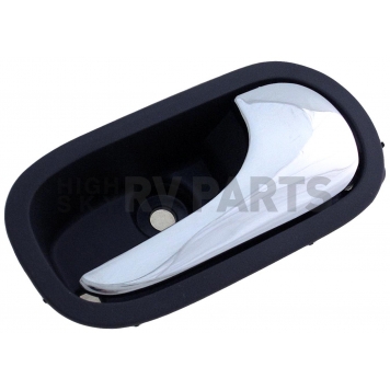 Help! By Dorman Interior Door Handle - Plastic Cocoa Housing With Silver Lever Single - 81863-2