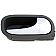 Help! By Dorman Interior Door Handle - Lever Plastic Gray Housing With Silver Lever Single - 81865