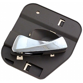 Help! By Dorman Interior Door Handle - Plastic Brown Housing With Silver Lever Single - 81866