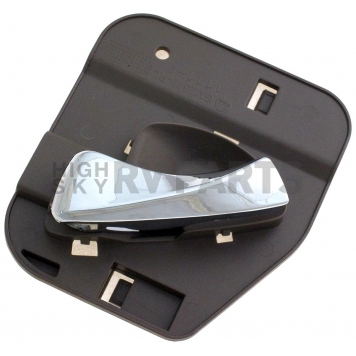 Help! By Dorman Interior Door Handle - Plastic Brown Housing With Silver Lever Single - 81866