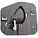 Help! By Dorman Interior Door Handle - Plastic Brown Housing With Silver Lever Single - 81866
