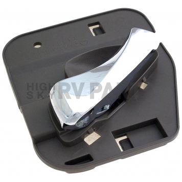 Help! By Dorman Interior Door Handle - Plastic Brown Housing With Silver Lever Single - 81866-2
