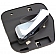 Help! By Dorman Interior Door Handle - Plastic Brown Housing With Silver Lever Single - 81866