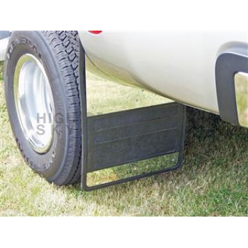 Owens Products Mud Flap Black Smooth Rubber Set Of 2 - 86RF109S
