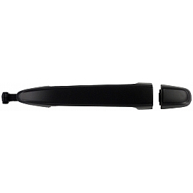 Help! By Dorman Exterior Door Handle - Plastic Black Single - 82497
