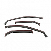 Westin Automotive Rainguard - Smoke Gloss Acrylic Set Of 4 - 7288431