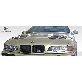 Extreme Dimensions Hood - Primered Fiberglass Black - 107061