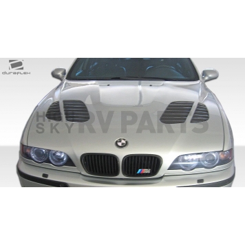 Extreme Dimensions Hood - Primered Fiberglass Black - 107061-2