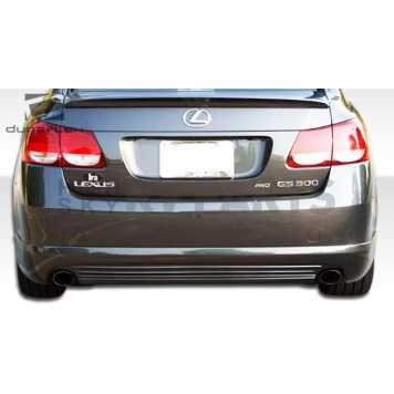 Extreme Dimensions Air Dam Rear Lip Fiberglass Reinforced Plastics Primered Black - 104926-1