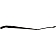 Help! By Dorman WindShield Wiper Arm 28-1/2 Inch Black Single - 42642