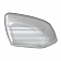 Coast To Coast Exterior Mirror Cover Driver And Passenger Side Silver ABS Plastic Set Of 2 - MC67541