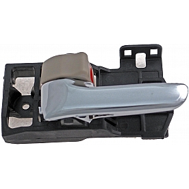 Help! By Dorman Interior Door Handle - Plastic Silver Lever And Beige Housing Single - 83651