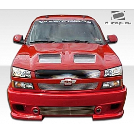 DuraFlex Bumper Cover Plain  Phantom Fiberglass - 103053