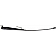 Help! By Dorman WindShield Wiper Arm 28.38 Inch Black Single - 42726