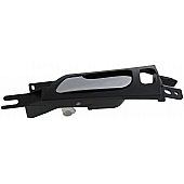 Help! By Dorman Interior Door Handle - Plastic Black Housing With Silver Lever Single - 81894