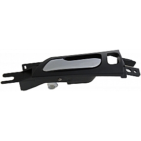 Help! By Dorman Interior Door Handle - Plastic Black Housing With Silver Lever Single - 81894