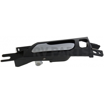 Help! By Dorman Interior Door Handle - Plastic Black Housing With Silver Lever Single - 81894
