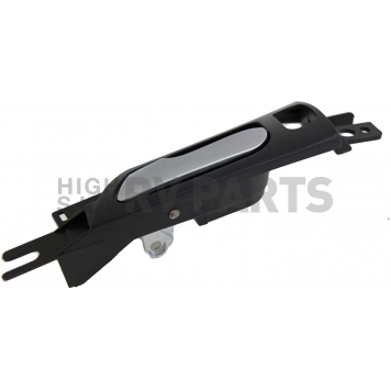 Help! By Dorman Interior Door Handle - Plastic Black Housing With Silver Lever Single - 81894-2