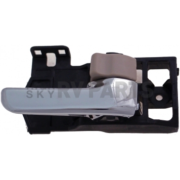 Help! By Dorman Interior Door Handle - Plastic Silver Lever And Beige Housing Single - 83652