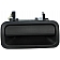 Help! By Dorman Exterior Door Handle - Plastic Black Single - 81139