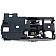 Help! By Dorman Interior Door Handle - Lever Plastic Gray Housing With Silver Lever Single - 83653
