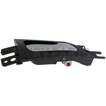 Help! By Dorman Interior Door Handle - Plastic Black Housing With Silver Lever Single - 81895