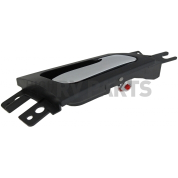 Help! By Dorman Interior Door Handle - Plastic Black Housing With Silver Lever Single - 81895-2
