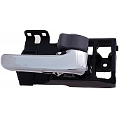 Help! By Dorman Interior Door Handle - Lever Plastic Gray Housing With Silver Lever Single - 83654