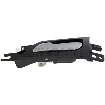 Help! By Dorman Interior Door Handle - Plastic Black Housing With Silver Lever Single - 81896