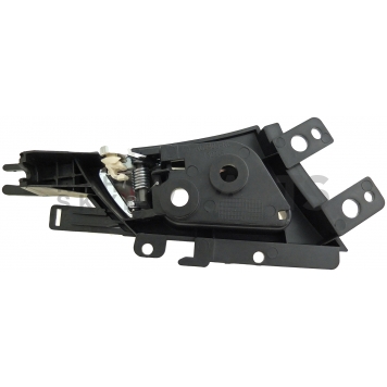 Help! By Dorman Interior Door Handle - Plastic Black Housing With Silver Lever Single - 81896-1