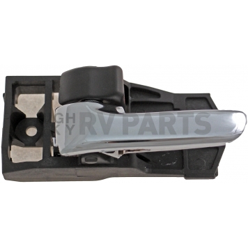 Help! By Dorman Interior Door Handle - Plastic Black Housing With Silver Lever Single - 83655