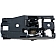 Help! By Dorman Interior Door Handle - Plastic Black Housing With Silver Lever Single - 83655
