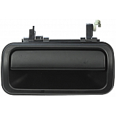 Help! By Dorman Exterior Door Handle - Plastic Black Single - 81140