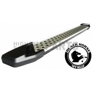 Black Horse Offroad Running Board Aluminum Stationary Polished - VOG770