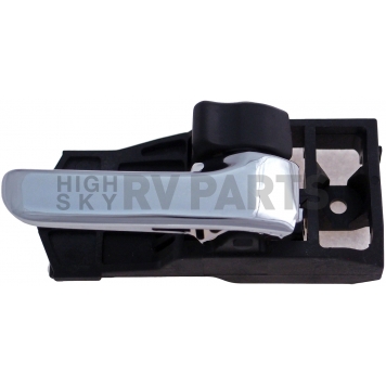 Help! By Dorman Interior Door Handle - Plastic Black Housing With Silver Lever Single - 83656